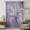 Purple, Mauve, Gray, variant on Sage Green Palm Tree Sheer Curtains 45 Inches Long, Brown Summer Tropical Plants Leaves Light Filering Curtains, Breathable Simi Curtain Privacy Drapes for Kitchen Bathroom Window Treatment