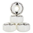 thumbnail image 4 of Cal 7 Catch-22 Skateboard Wheels, 52mm & 100A, Black & White Design (Notorious), 4 of 5
