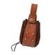 thumbnail image 5 of Bolsa de cinturón medieval de cuero sintético portátil para disfraz de Halloween para mujeres y hombres. Marrón, 5 of 9