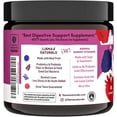 thumbnail image 2 of Llama Naturals Probiotics for Women and Men with Prebiotic Fiber, Vegan, Organic, Probiotic Gummies for Gut Health Support, Adults Real Fruit Gummy Vitamins, No Added Sugar Cane, Mixed Berry, 60 Ct, 2 of 7