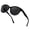 black *gray, variant on Classic Solid Black Cat Eye Sunglasses for Women, Soft Rounded Edges to Slim All Kinds of Face Shapes