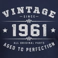 thumbnail image 3 of CafePress - Vintage 1961 Aged To Perfection Men's Classic T Sh - Men's Fitted T-Shirt, 3 of 4