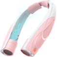 thumbnail image 1 of Tenvolti Ventilador de cuello portátil: ventilador personal manos libres, 6 velocidades, batería de larga duración de 6000 mAh, refrigeración más rápida, recargable por USB-C, flujo de aire 360, regal, 1 of 1