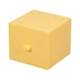 thumbnail image 4 of Multi Purpose Desktop Drawer Box, Sundry Container Desk Countertop Jewelry Box Makeup Case for Entryway Closets Dorm Home Bathroom Bedroom Yellow, 4 of 6