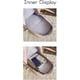 thumbnail image 5 of Preppy Backpack Smiley Face Aesthetic Backpack Solid Book Triple Bags Zipper Large Laptop Backpack Supplies (Blue), 5 of 5