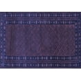 thumbnail image 1 of Ahgly Company Indoor Rectangle Southwestern Blue Country Area Rugs, 7' x 10', 1 of 4