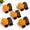 Gray,orange-10, variant on Paint Mitt Stain Gloves Reusablefiber