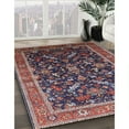 thumbnail image 3 of Ahgly Company Machine Washable Indoor Rectangle Industrial Modern Rosy Pink Area Rugs, 2' x 3', 3 of 7