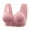 Pink, variant on Prolriy Bras for Women Bras for Women Push Up Wireless Solid Color Underwear Adjustable Breathable Comfort Support Anti Drop Bra Bralettes for Women Beige L