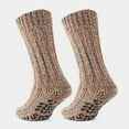 thumbnail image 5 of GoWith Merino Wool Grip Socks For Women | Yellow No-Slip Socks | 2 Pairs | Model: 2043, 5 of 17