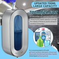 thumbnail image 5 of Automatic Soap Dispenser 700ML Wall Mounted Touchless Hand Sanitizer Battery Powered Waterproof Gel Dispenser for Household Kitchen, Hotel, Office, Ho, 5 of 5