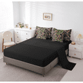 thumbnail image 4 of Manfei Camouflage Duck 7pcs Queen Bedding Set - Farmhouse Green Brown Style, 4 of 6