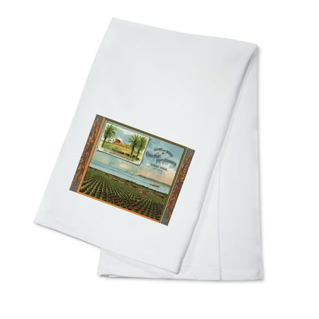 Crate & Barrel San Diego San Diego Mission Brand - Chula Vista, California - Citrus Crate Label (100% Cotton Kitchen Towel) ()