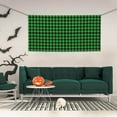 thumbnail image 2 of Picia Buffalo Plaid Green Black Pattern Party Banner, Festive Decoration, Holiday Banner, Celebration Decor, Event Banner, Reusable Party Banner-Small, 2 of 8