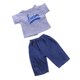 thumbnail image 1 of Camiseta de Cuello Rendondo y Pantalones Largos Zulema Traje Casual de Muñecas 18 pulgadas, 1 of 3