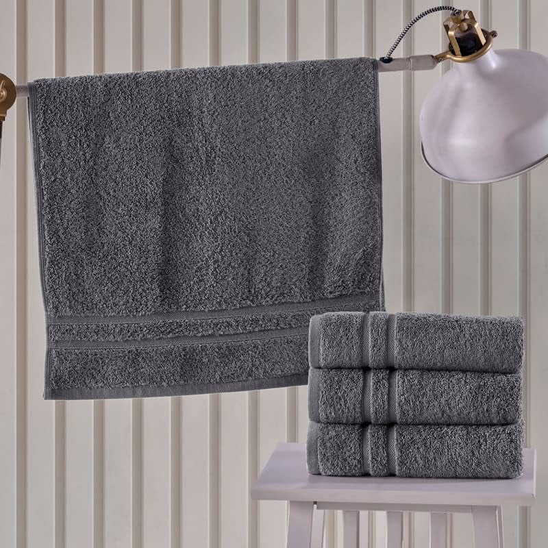 Hammam Linen Burgundy Hand Towels Set of 4 – Luxury Cotton Hand Towels for  Bathroom – Soft Quick Dry Towels