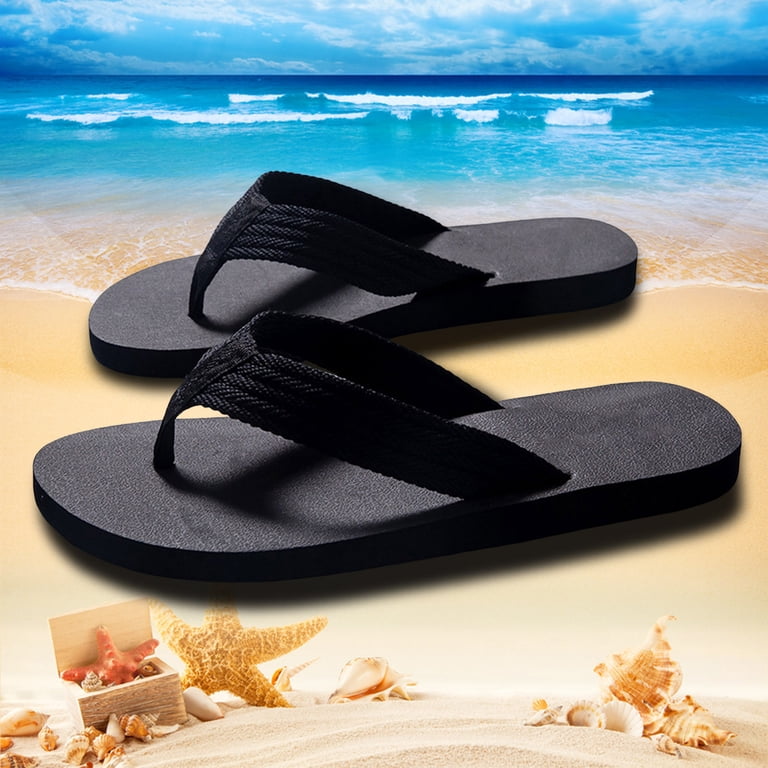Men\'s beach slippers black Ohana Men main image 3