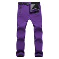 thumbnail image 1 of Soidarity Pantalones térmicos de invierno para deportes al aire libre, escalada, senderismo, pesca, Camping, viajes, ciclismo, moto, nieve, esquí, Escalada Mujer Púrpura Soidarity OD028987-08, 1 of 6