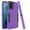Purple, variant on Elegant Choise Case for Moto G 5G 2024 Shockproof Hybrid Armor Phone Cover, Black