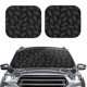 thumbnail image 2 of Balery White Pineapples Parasol para parabrisas de coche de 2 piezas | Parasol plegable para parabrisas delantero de coche para la mayoría de sedanes-Large, 2 of 6