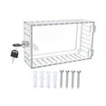 thumbnail image 2 of Caja de seguridad para termostato con llave, cubierta para panel de control de calefacción y aire acondicionado, universal, transparente, con cerradur, 2 of 9