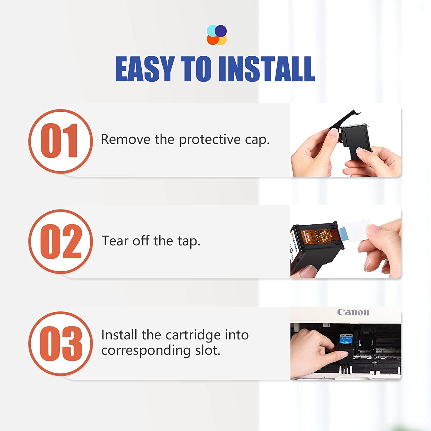INKCLOUD 240XL Canon Printer Cartridge 2-Pack photo 3