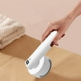 thumbnail image 5 of Hair Removal Clothes Pilling Pruner, Rechargeable, Household Clothing Scraping and Sucking Tool, Hairball Remover, 6-Blade 180° Rotatable, 4-Speed, USB Charging, Portable, 5 of 8