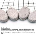 thumbnail image 7 of 5Pcs Pumice Stone for Feet White Foot Care Pumice Stone for Removing Calluses Hard Skin, 7 of 7