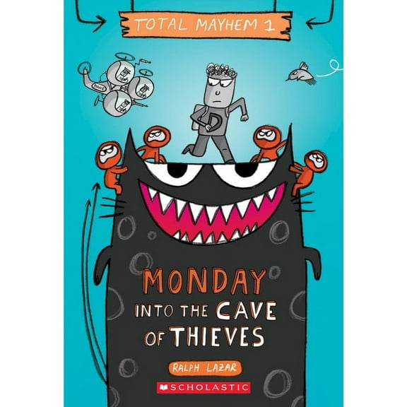 Total Mayhem Monday - Into the Cave of Thieves (Total Mayhem #1), Book 1, (Paperback)