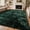 Green, variant on Large Rugs, 4'×6' Soft Fluffy Shag Indoor Floor Carpet for Living Room Bedroom Dining Room Office Home Decor,Black and White