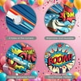 thumbnail image 6 of Hero Banner Colorful Design City Night Banner Party Backdrop for Birthday Party Baby Shower Photography Background, 6 of 9