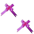 thumbnail image 2 of relayinert 10x for Organza Ribbons Pull Bows Colorful Wedding Party Floristry Car Decoration rose Red 2Set, 2 of 6