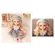 thumbnail image 4 of Juguetes de muñeca de niña 10 pulgadas de moda con ropa de juguete para niñas Navidad año de nuevo de cumpleaños - Azul de Oro Magideal Juguetes de muñeca de niña, 4 of 7