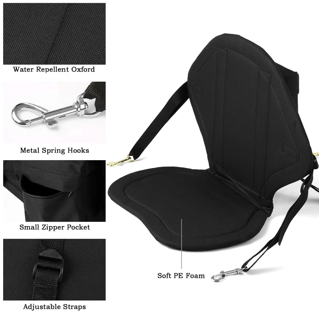 Osdhezcn Children Kayaks Seats with Back Support Cushioned Seats Pad for Canoeing, Drifting