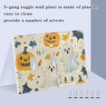 thumbnail image 3 of Yayeee Toggle Light Switch Wall Plate 3-Gang 6.37"x4.48" Decorative Outlet Cover, Halloween Cute Ghosts, 3 of 7