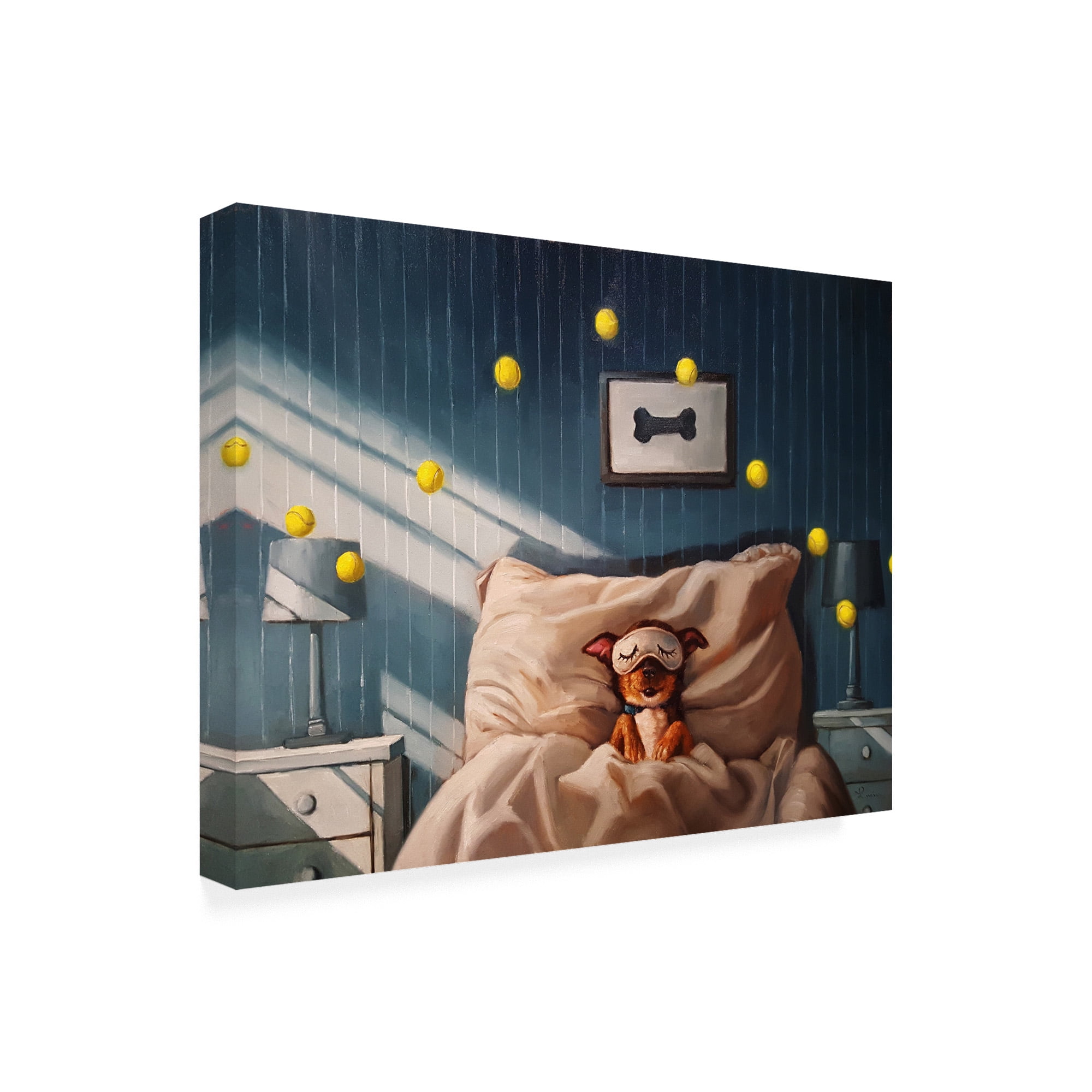 Trademark Fine Art 'Bentleys Dream' Canvas Art by Lucia Hefferna