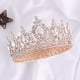 thumbnail image 1 of Zhuge Tiara de boda para novia, diadema de princesa, corona nupcial, joyería para el cabello con diamantes de imitación de cristal, decoración para novia, cumpleaños, graduación, boda (A), 1 of 4