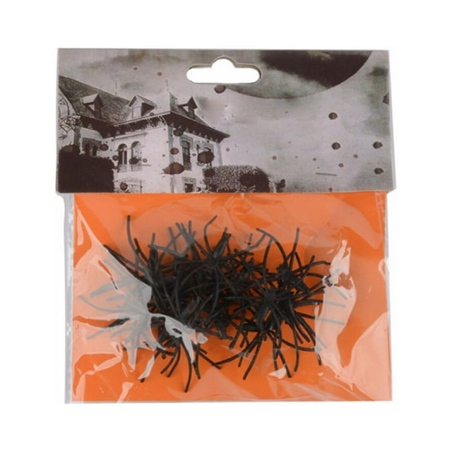 relayinert 20Pcs Realistic Plastic Toys Spooky Scary Mini Fake Insects Halloween Decoration Party Props XS