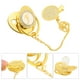 thumbnail image 5 of Chupete De Bebé Dorado Chupete De Bebé Chupete De Bebé Bling Chupete De Bebé Con Letras Golden Baby Chupete Diseño Curvo 26 Letras Materiales Seguros Healthy Bling Baby ANGGREK  Otros, 5 of 8