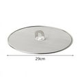 thumbnail image 1 of BUYISI Splatter Screen Anti Grease Frying Pan Splash Guard Stainless Steel Lid Air Fryer Accessories Cooking Tools Screen Lid 29Cm, 1 of 5