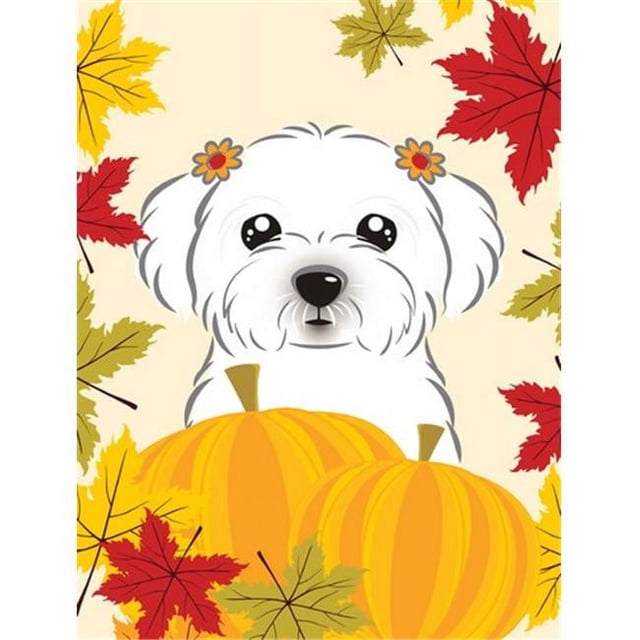 Carolines Treasures BB2014GF Maltese L'action de Grâce Drapeau Jardin