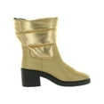 thumbnail image 2 of Franco Sarto Women's L-Snow Mid Calf Boots Gold 8M, 2 of 3