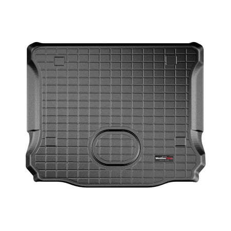 WeatherTech Cargo Trunk Liner compatible with Jeep Wrangler JK Unlimited 4-Door, Wrangler Unlimited 4-Door - Behind 2nd Row Seating Black