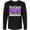 AB-Black, variant on Inktastic Rocking The Purple for Lupus Awareness Long Sleeve T-Shirt