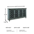 thumbnail image 5 of Ashley Furniture Mirimyn Engineered Wood Accent Cabinet in Antique Teal, 5 of 11