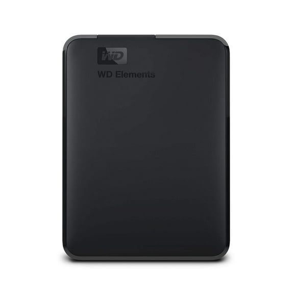 WD 4TB Elements Portable USB 3.2 Gen 1, Hard Drive HDD - WDBU6Y0040BBK-
