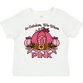 thumbnail image 3 of Inktastic In October We Wear Pink with Ribbon and Pink Pumpkins Boys or Girls Toddler T-Shirt, 3 of 5