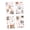 2, variant on Bullets Journals Decal PET Travel Scrapbooking Sticker Lovely Decorative Sticker for Diys Craft Journaling Scrapbooks