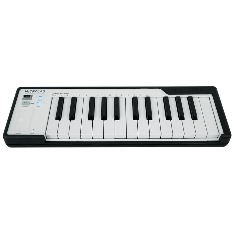 Arturia MIDI keyboard 25鍵 Amazon.com: ARTURIA MIDI Keyboard Controller MiniLab 3 BK