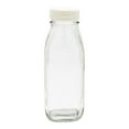thumbnail image 2 of French Countryside 16 oz Glass Square Bottle - Tamper-Evident Cap - 2 3/4" x 2 3/4" x 7 1/2" - 10 count box, 2 of 3